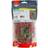 Timco Red Plastic Plugs with Screws 30mm - 200 Pack