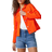 Roman Stretch Pocket Detail Jacket - Orange