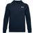 Under Armour Boy's Rival Cotton Hoodie - Academy/Onyx White (1357591-408)