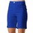 Roman Turned Hem Stretch Shorts - Royal Blue