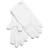 Rubies Child White Cotton Gloves