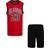 Jordan Boys' Air Tank and Shorts Set Black 5Y