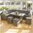 Rowlinson Thornbury Corner Patio Dining Set