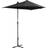 OutSunny 2m Half Parasol Market Umbrella Garden