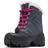 Columbia Little Kids Rope Tow Waterproof Faux-Fur Trim Boot- Grey