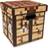 Ukonic Minecraft Crafting 13-Inch Storage Bin Chest