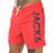 Jack & Jones Men's Mens Aruba Swim Shorts Red