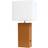 Lalia Home Lexington Tan/White Table Lamp 53.3cm