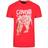 Cavalli Class Men's Large Gold Tiger Stencil Logo T-shirt - Red