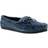 12 Adults' New Mens/Gents Navy Leather Suede Moccasin Slippers