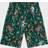 Kenzo Boy's Jungle-Print Swim Shorts, 6-12 678-DARK GREEN