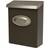 Architectural Mailboxes Designer Venetian Bronze with Satin Steel, Locking, Wall Mount Bronze/Satin