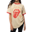 Rolling Stones US Tour 78 Ringer T-shirt - Orange