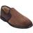 Fleet & Foster Brown Tim Twin Gusset Slipper