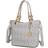 MKF Collection Kissaten Milan M Signature Tote Handbag - White