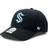 '47 brand mvp seattle kraken cap black