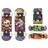 Mini Complete Beginner Skateboard 16" Assorted Styles, 1 Supplied