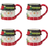 Certified International Holiday Magic Snowman Mug 53.2cl 4pcs