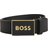 Hugo Boss Icon S1 Plaque Buckle Belt - Black