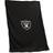 Logo Brands Las Vegas Raiders Black Polyester Sweatshirt Blanket, Multi