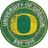 Fan Creations Oregon Ducks 24'' Round Heritage Logo Sign