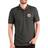 Antigua Esteem Pittsburgh Steelers Polo Black Heather/Silver