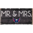 Fan Creations "Washington Capitals 6" x 12" Mr. & Mrs. Sign"