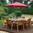 Charles Taylor Eight Circular Patio Dining Set