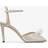 Jimmy Choo Sacora Champagne/White