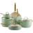 GreenPan Padova Cookware Set with lid 10 Parts