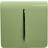 Trendi Switch 1 Gang 2 Way 10Amp Light in Moss Green