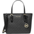 Michael Kors Jet Set Travel Extra-Small Logo Top-Zip Tote Bag - Black