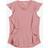 Ted Baker Womens Dusky-pink Kathley Ruffled Cotton and Linen T-shirt