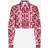 Dolce & Gabbana Cropped majolica-print poplin shirt