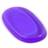 Aquarius Silicone Makeup Blending Applicator Puff Washable Skin Care Blusher Brush, Purple