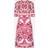 Dolce & Gabbana Majolica-print charmeuse midi dress