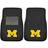 Fanmats Michigan Wolverines 2-Piece Embroidered Car Set