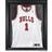 Chicago Bulls Black Framed Team Logo Jersey Display Case