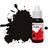 Humbrol Acrylic Paint Dropper Bottle Color No. 85 Black Satin 14ml DB0085