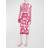 Dolce & Gabbana Majolica-print charmeuse midi dress tris_maioliche_fuxia