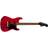 Squier Paranormal Strat-O-Sonic Crimson Red Transparent