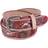 CTM Boys Cowboy Print Embossed Belt