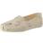 Toms Alpargata Graphic Slip On Flats Beige