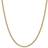 Primal Gold Semi Solid Anchor Chain Necklace - Gold