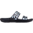 Crocs Classic Heart Print - Black/White