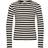 Mads Nørgaard Talika Stripe Long-Sleeved T-shirt - Black/Vanilla Ice