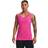 Under Armour Tech Twist Sleeveless T-shirt Pink Woman