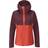 Rab Women's Downpour Eco Jacket Waterproof jacket Women's Deep Heather/Red Grapefruit