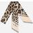 Dolce & Gabbana KIM silk scarf leo_bordo_nudo one