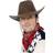 Smiffys Classic Cowboy Hat Brown